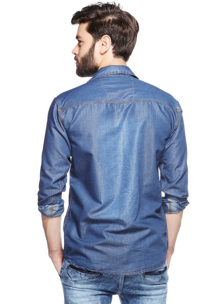 Slim Fit Denim Shirt