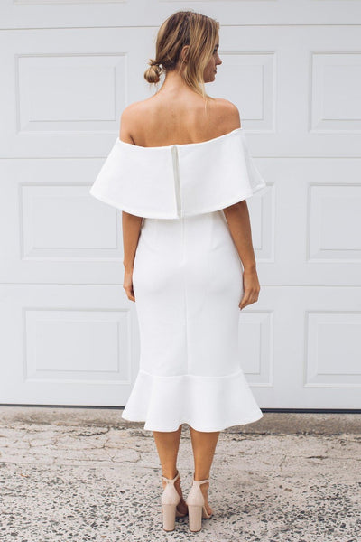 Kirby Charmp Topless Dress White