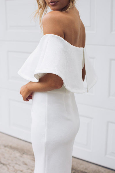 Kirby Charmp Topless Dress White