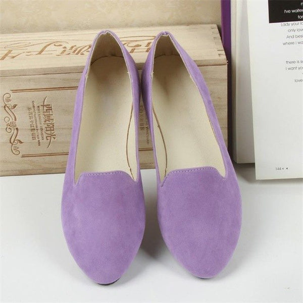 2018 Fashion Spring Autumn Women Vulcanize Shoes Slip on Solid Ladies Casual Shoes Female Leisure Flat Women Footwear DC44