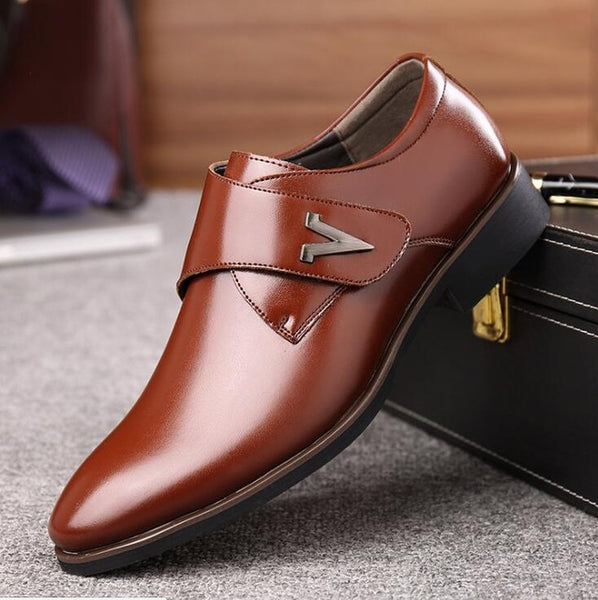 YATNTNPY Brand Shoes Men Wedding Oxfords Man Leather Dress Shoes Pointed Toe Upscale Casual Business Office Man Shoes