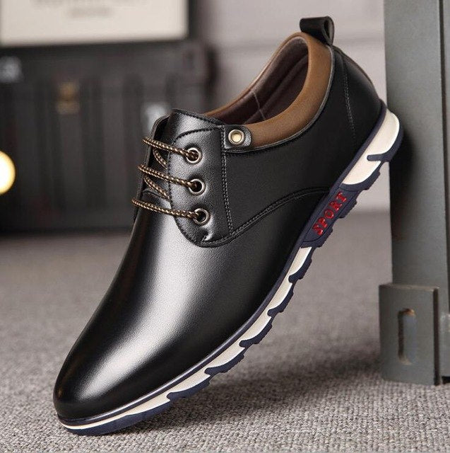YATNTNPY Brand Shoes Men Wedding Oxfords Man Leather Dress Shoes Pointed Toe Upscale Casual Business Office Man Shoes