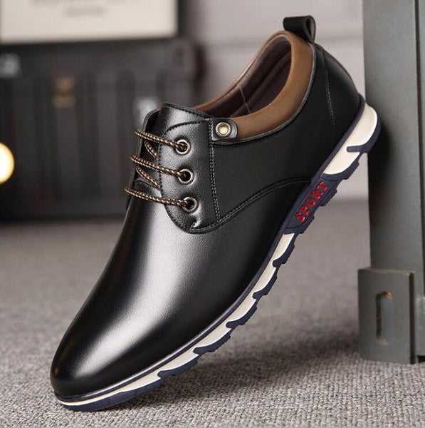 YATNTNPY Brand Shoes Men Wedding Oxfords Man Leather Dress Shoes Pointed Toe Upscale Casual Business Office Man Shoes