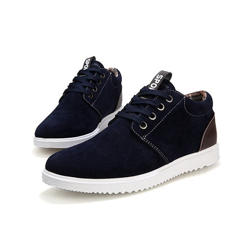 Autumn Men's Shoes Lace Up Leisure Style Anti Slippery Flats Shoes For Man Shoes 3 Colors PA400027