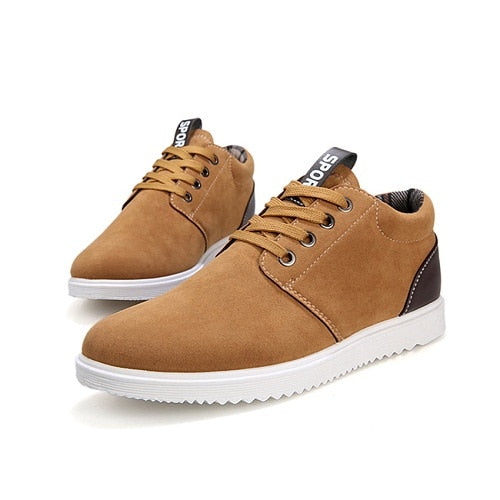 Autumn Men's Shoes Lace Up Leisure Style Anti Slippery Flats Shoes For Man Shoes 3 Colors PA400027