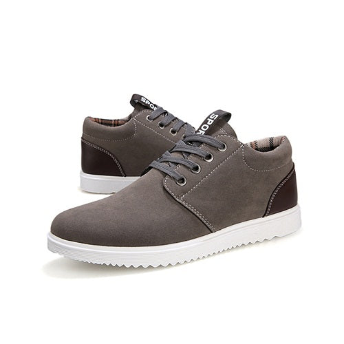 Autumn Men's Shoes Lace Up Leisure Style Anti Slippery Flats Shoes For Man Shoes 3 Colors PA400027